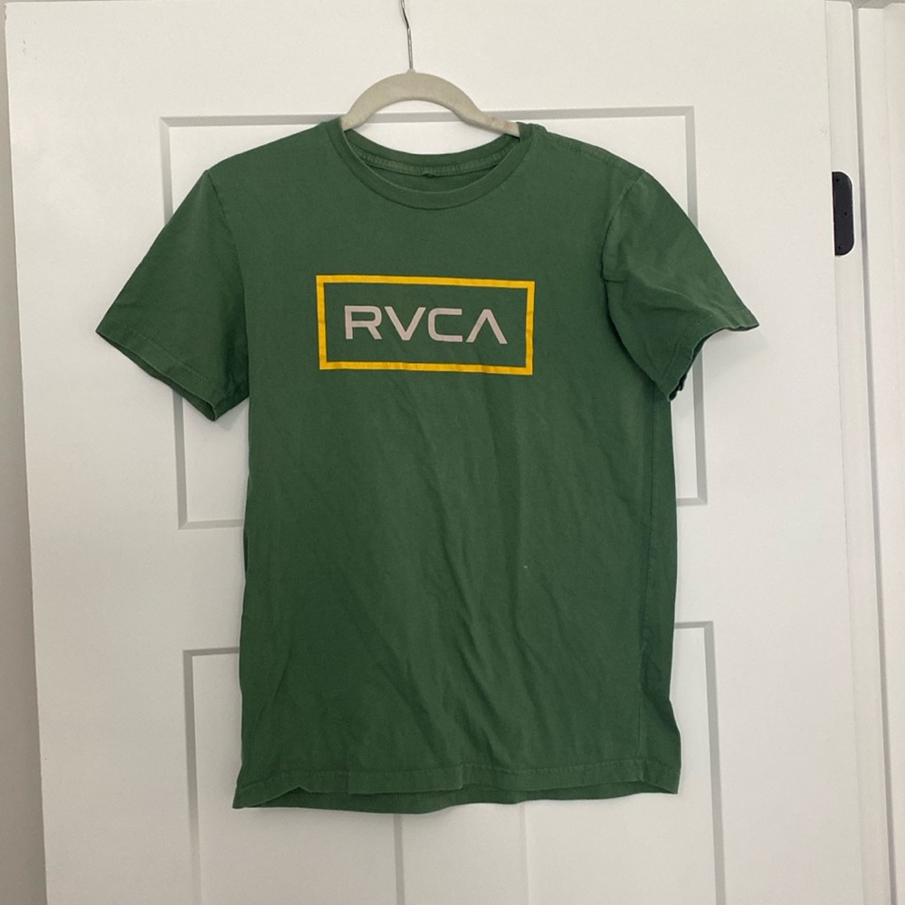 Green RVCA Tee